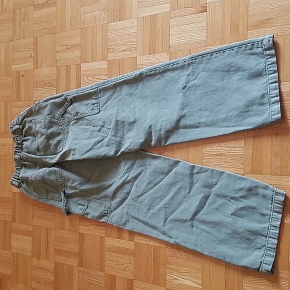 Aeropostale khaki wide leg high waisted carpenter cargo pants size XS - Picture 5 of 9